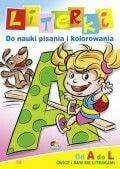 Раскраска для рисования Krzesiek Kolorowanka Literka A (A4, 16 str.)