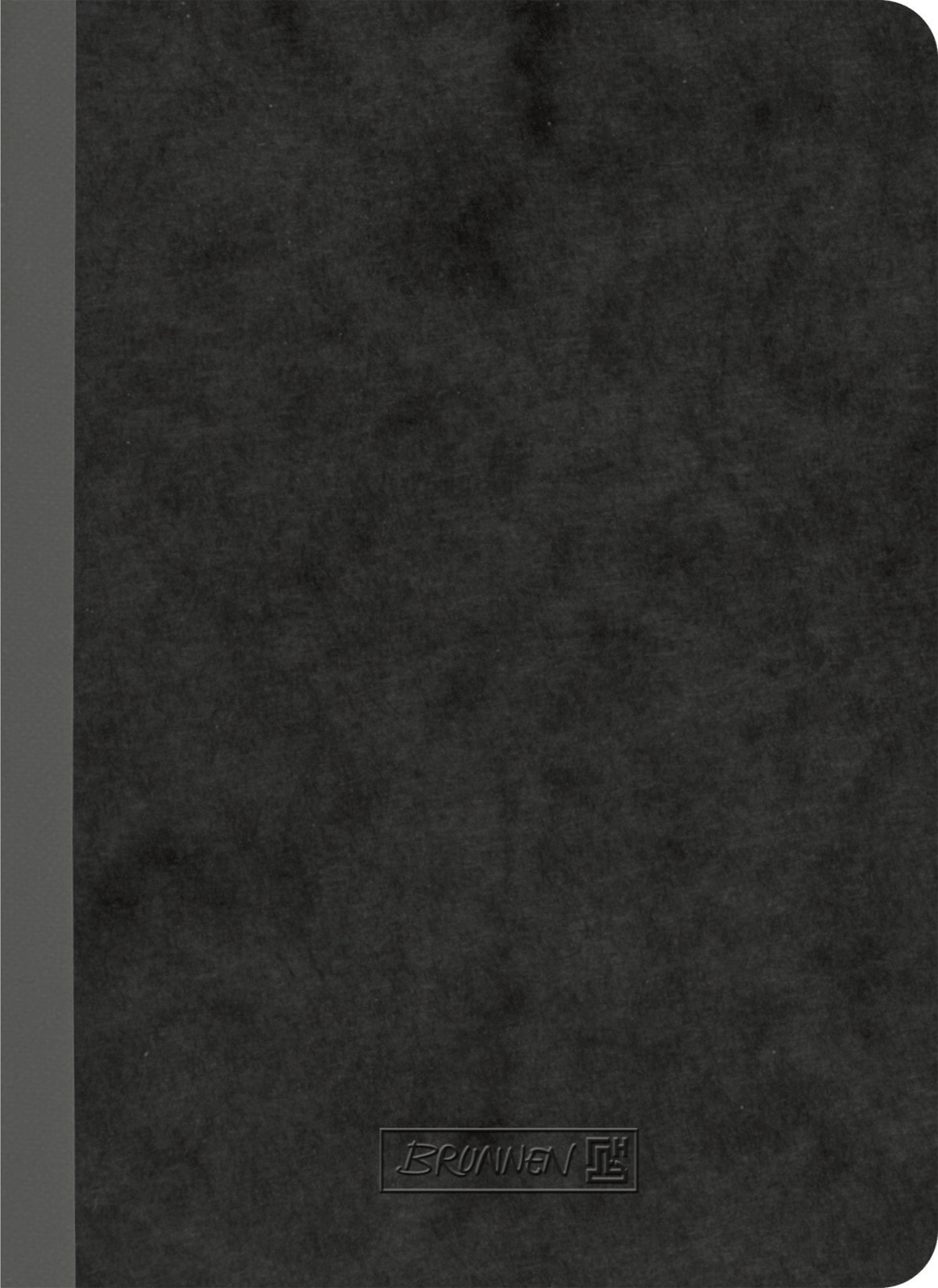 Brunnen 104367390, Однотонный, Черный, A6, 96 листов, 90 г/м2, Бумага с точечной сеткой
