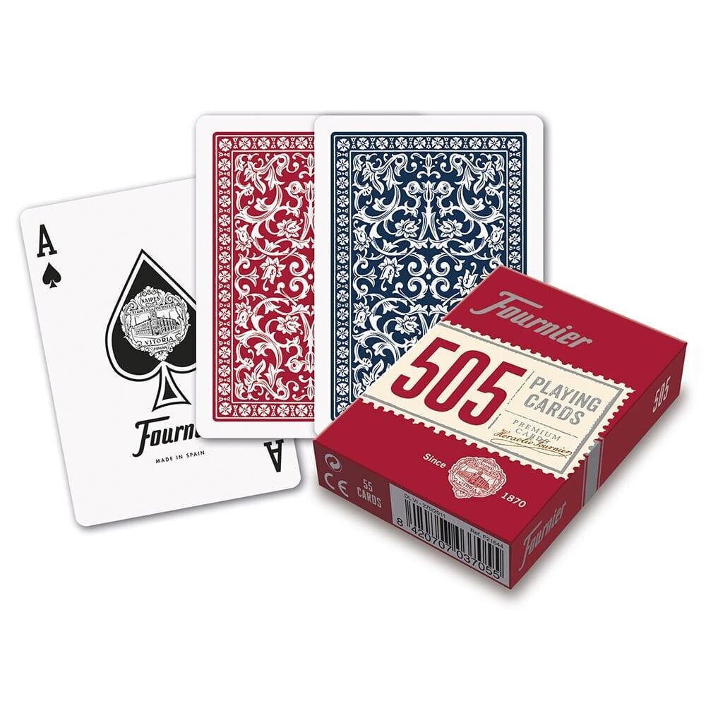 FOURNIER Poker And Magic Deck Of Cards Nº 505 2 Standard Indices Board Game