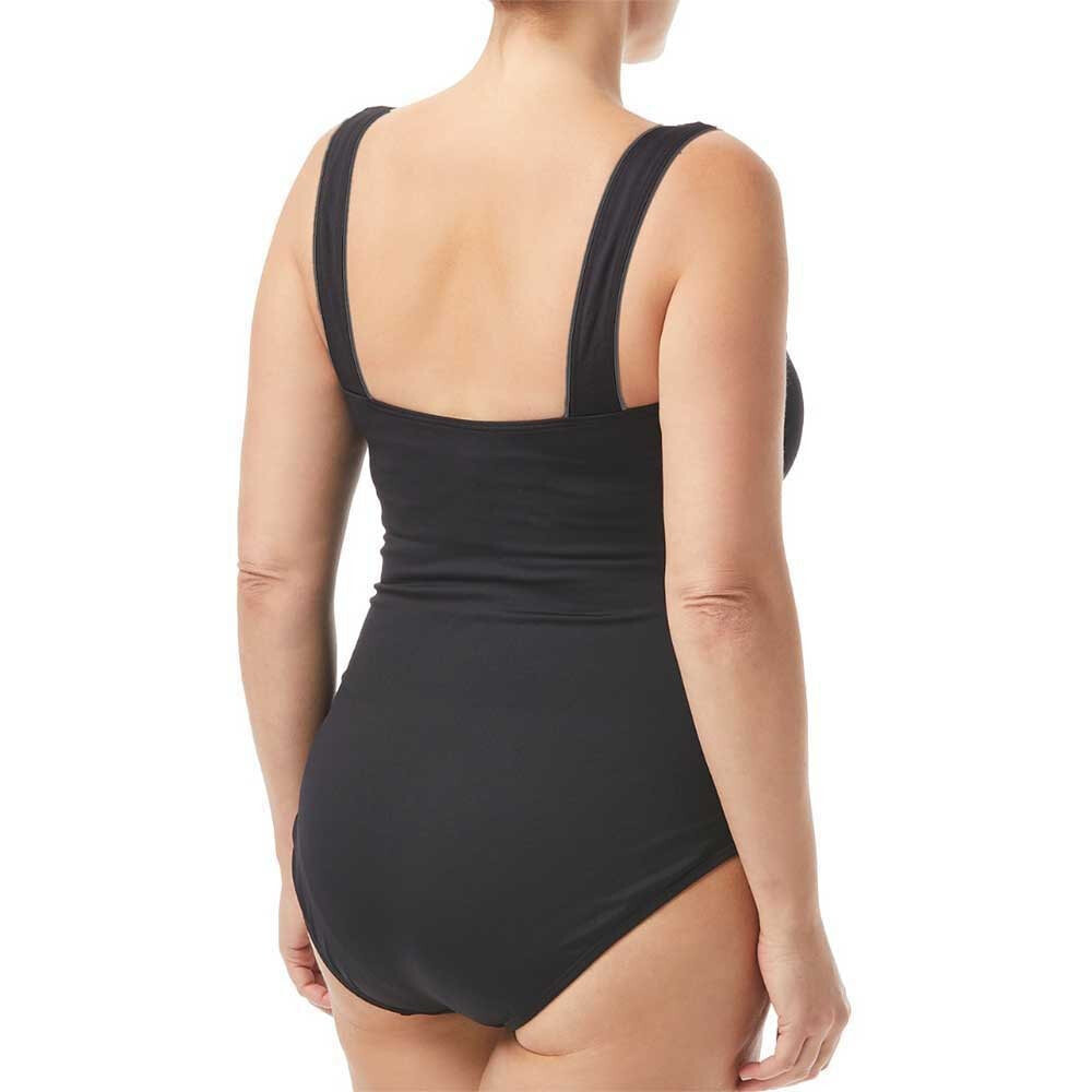 TYR Solid Square Neck Controlfit Swimsuit Size: 20: Buy Online in