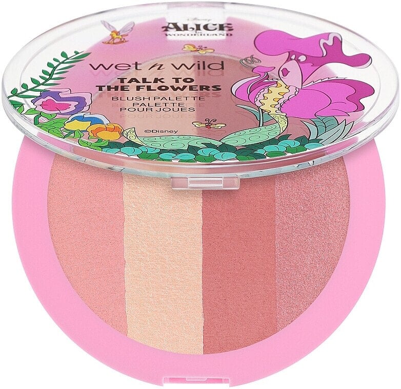 Rouge-Palette - Wet N Wild Alice in Wonderland Talk To The Flowers Blush Palette