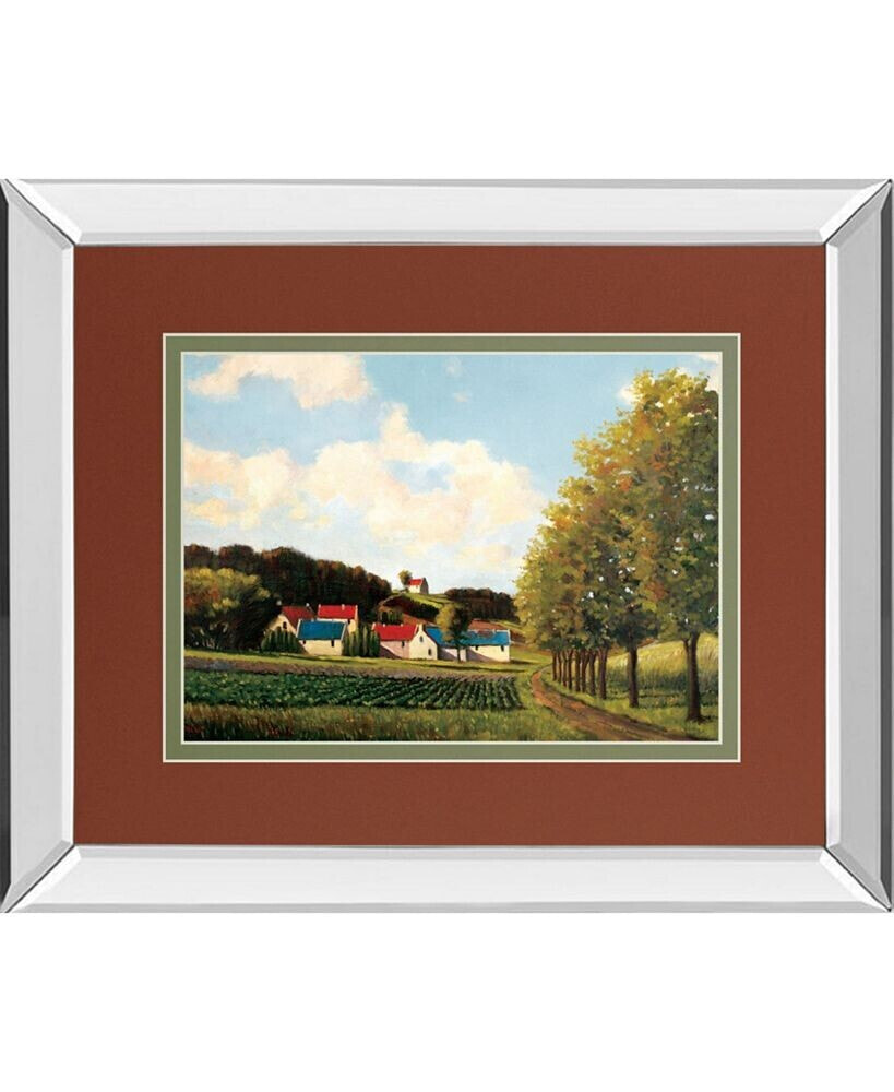 Classy Art little Farms by Pieter Molenaar Mirror Framed Print Wall Art, 34