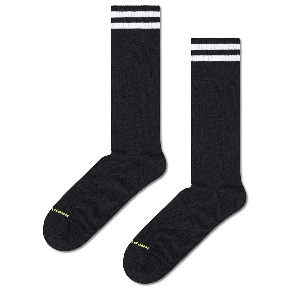 HAPPY SOCKS Solid Sneaker Thin Crew Socks