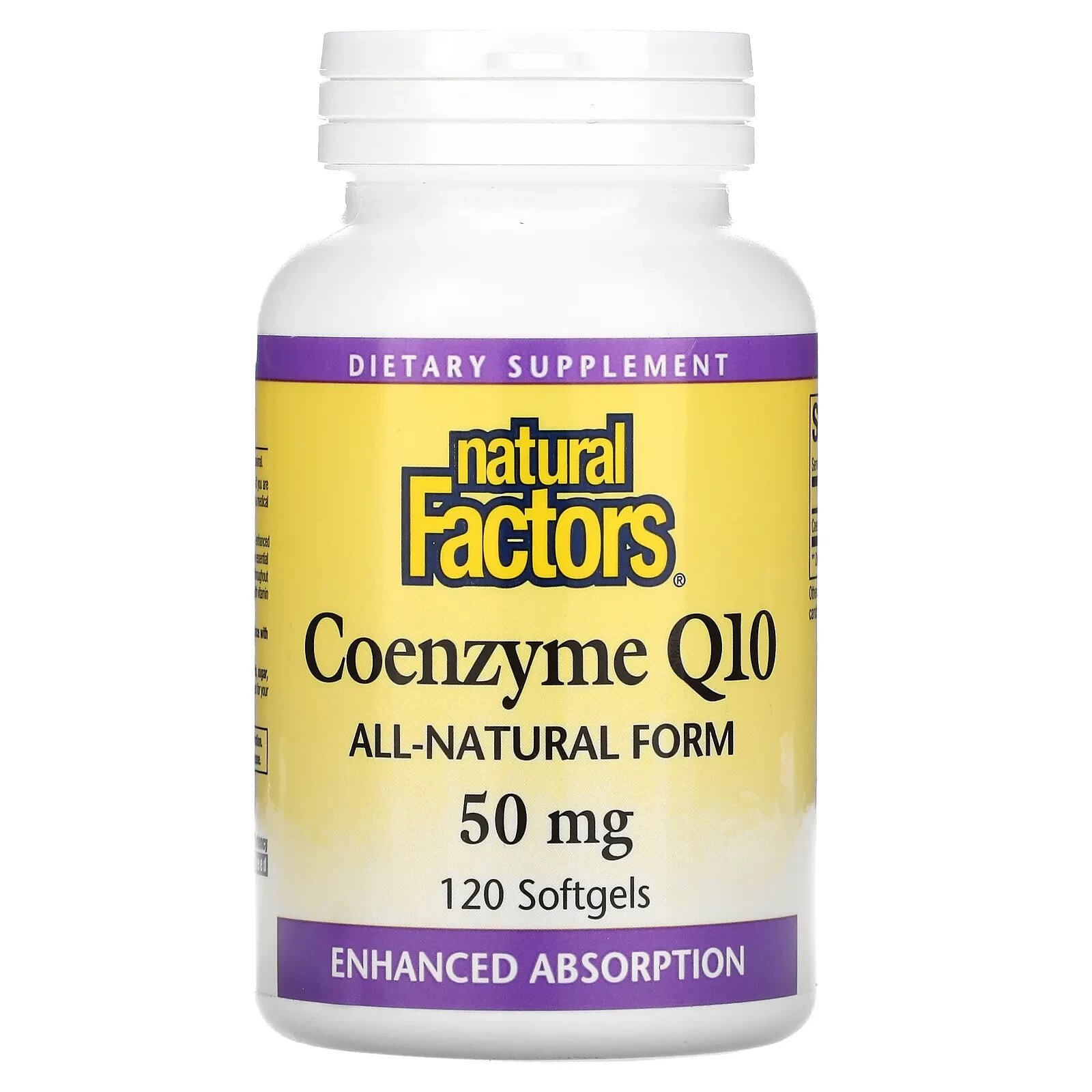 Natural Factors, Coenzyme Q10, 400 mg, 60 Softgels