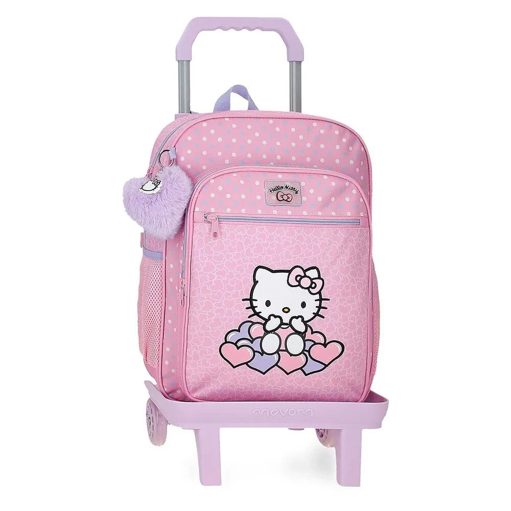 HELLO KITTY Carro Hearts & Dot 38cm trolley