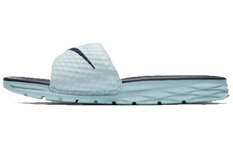 Nike Benassi Solarsoft 女款 蓝 拖鞋 / Сандалии Nike Benassi Solarsoft 705475-303