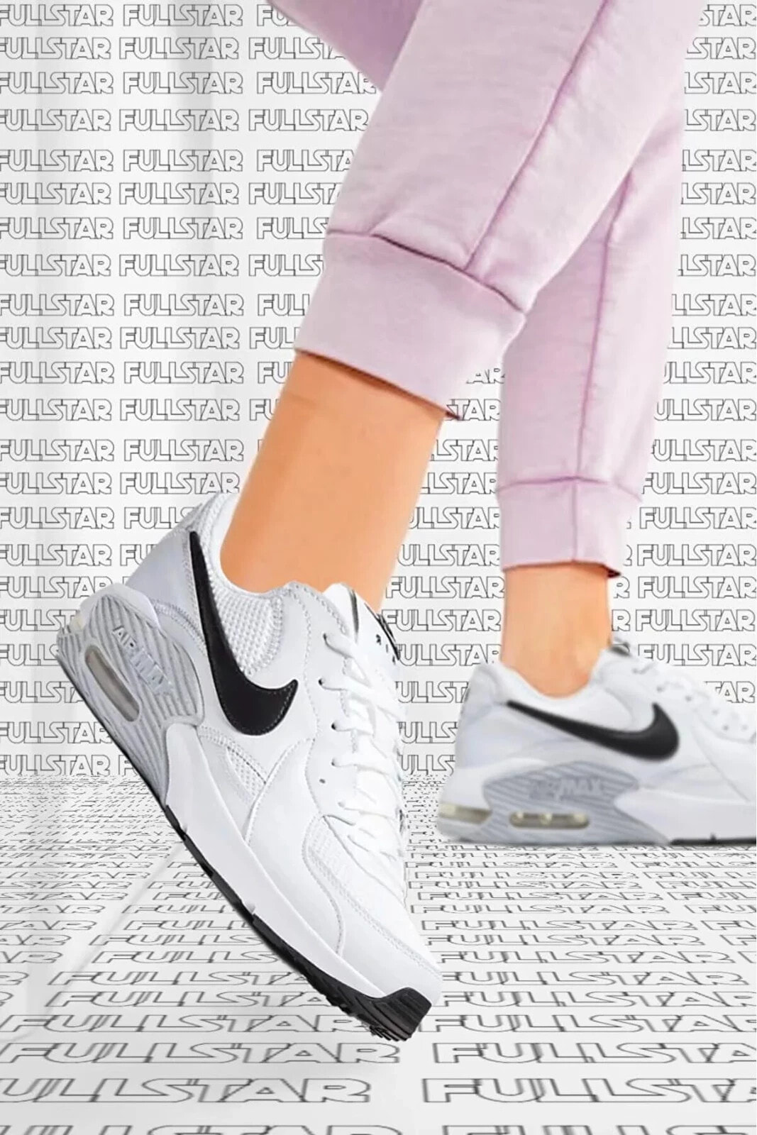 Air Max Excee Leather Sneaker White Hakiki Deri Günlük Spor Ayakkabı Beyaz