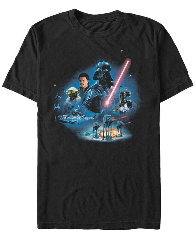 Fifth Sun men's Star Wars Empire Strikes Back Darth Vader Short Sleeve T-Shirt