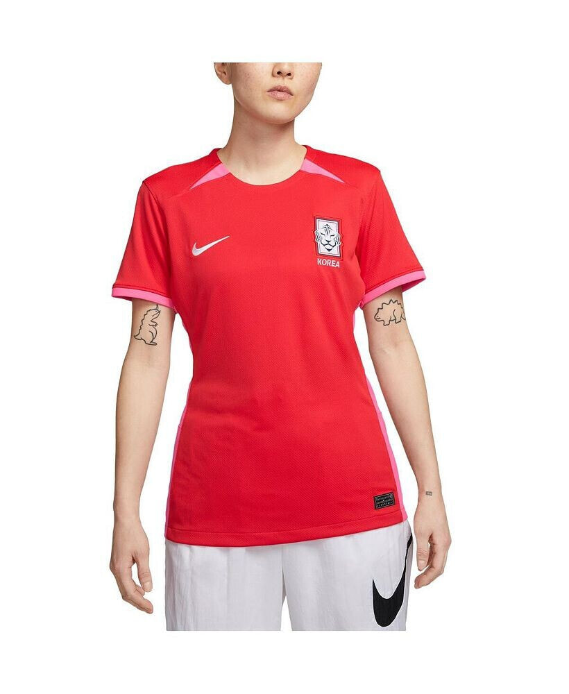 Nike women's Red South Korea Women’s National Team 2023/24 Home Stadium Replica Jersey