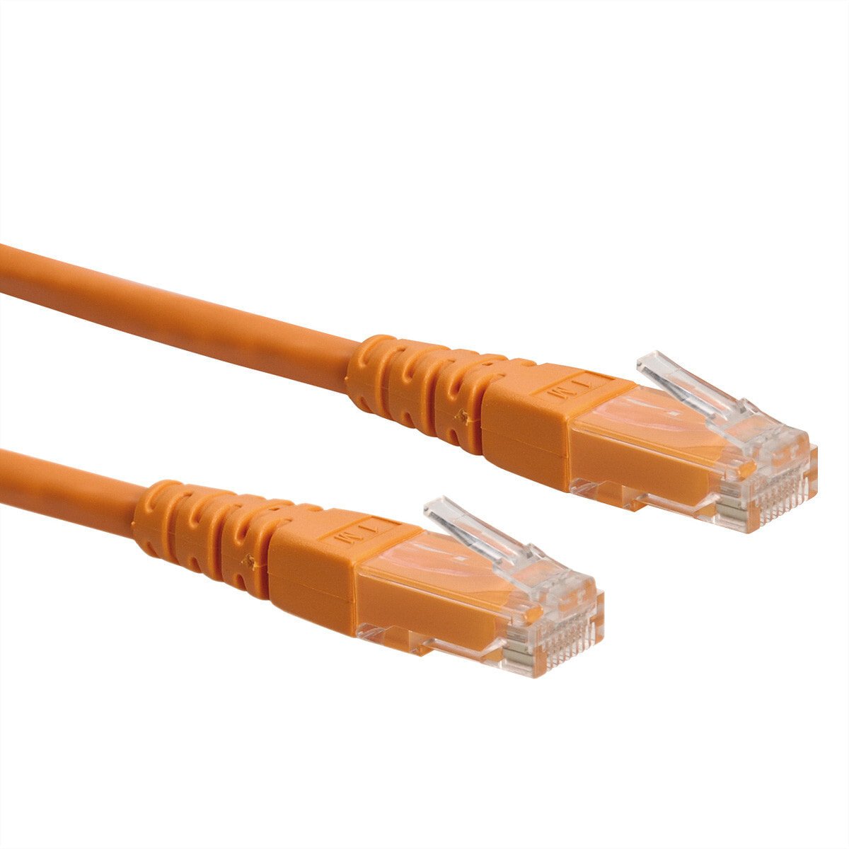 ROLINE 0.3m Cat6 UTP сетевой кабель 0,3 m U/UTP (UTP) Оранжевый 21.15.1517