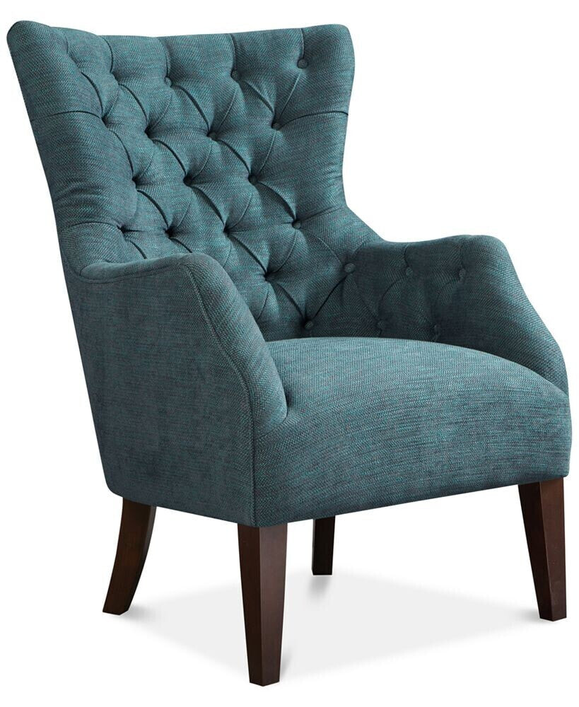 Madison Park hannah Button Tufted Wing Accent Chair