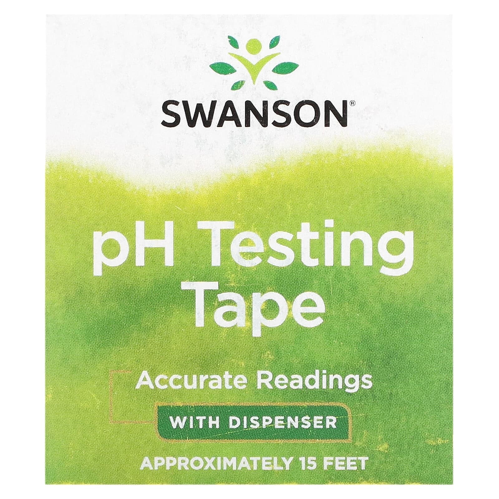 Swanson, Лента для проверки pH с дозатором, прибл. 15 футов