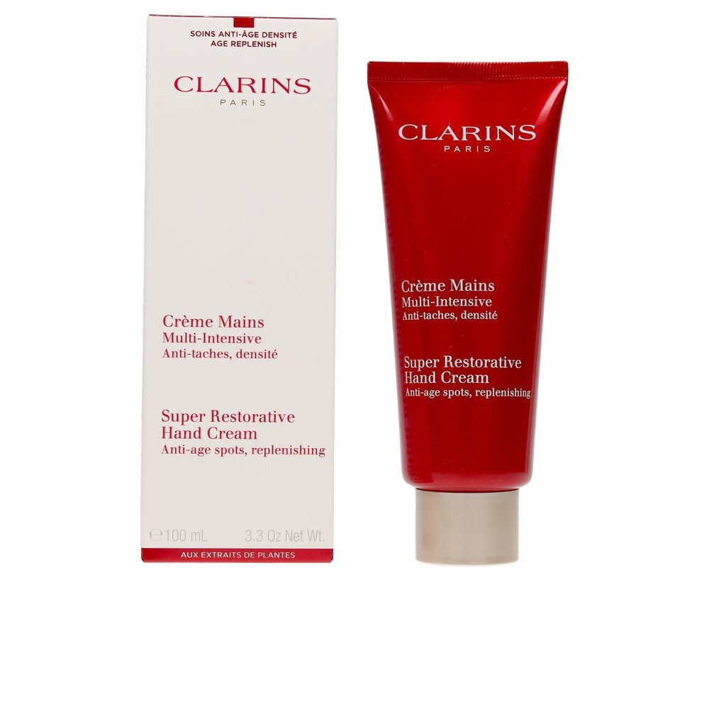Clarins Super Restorative Hand Cream Интенсивно восстанавливающий крем для рук против возрастных изменений кожи 100 мл