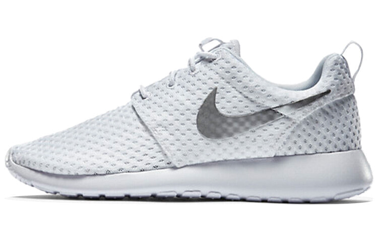 Nike Roshe One 专业 透气 低帮 跑步鞋 女款 白灰色 / Кроссовки Nike Roshe One 724850-100