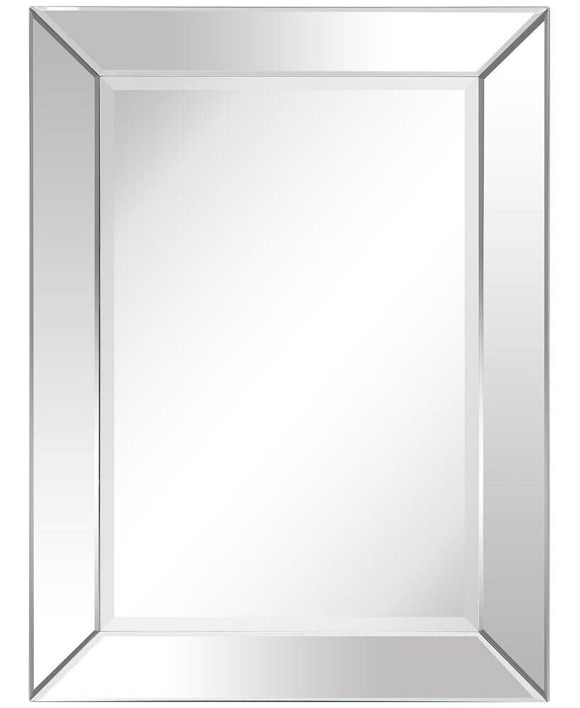 Solid Wood Frame Covered with Beveled Clear Mirror - 40