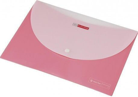 Panta Plast Envelope Focus A4 2 pockets pink (C335)