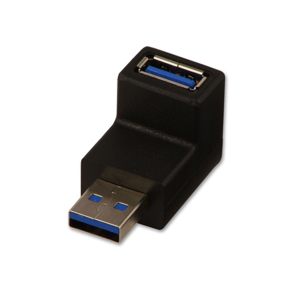 Lindy 71260 кабельный разъем/переходник USB A Черный