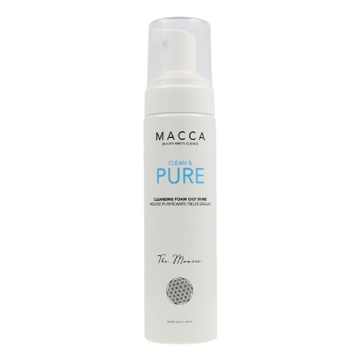Очищающий мусс Clean & Pure Macca Clean Pure Жирная кожа 200 ml