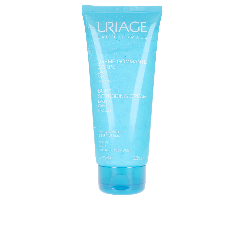 Uriage Cream Commante Corps Body Scrubbing Cream Отшелушивающий крем для чувствительной кожи 200 мл