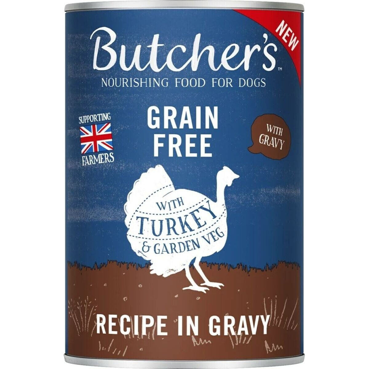 Wet food Butcher's Turkey Carrot 400 g