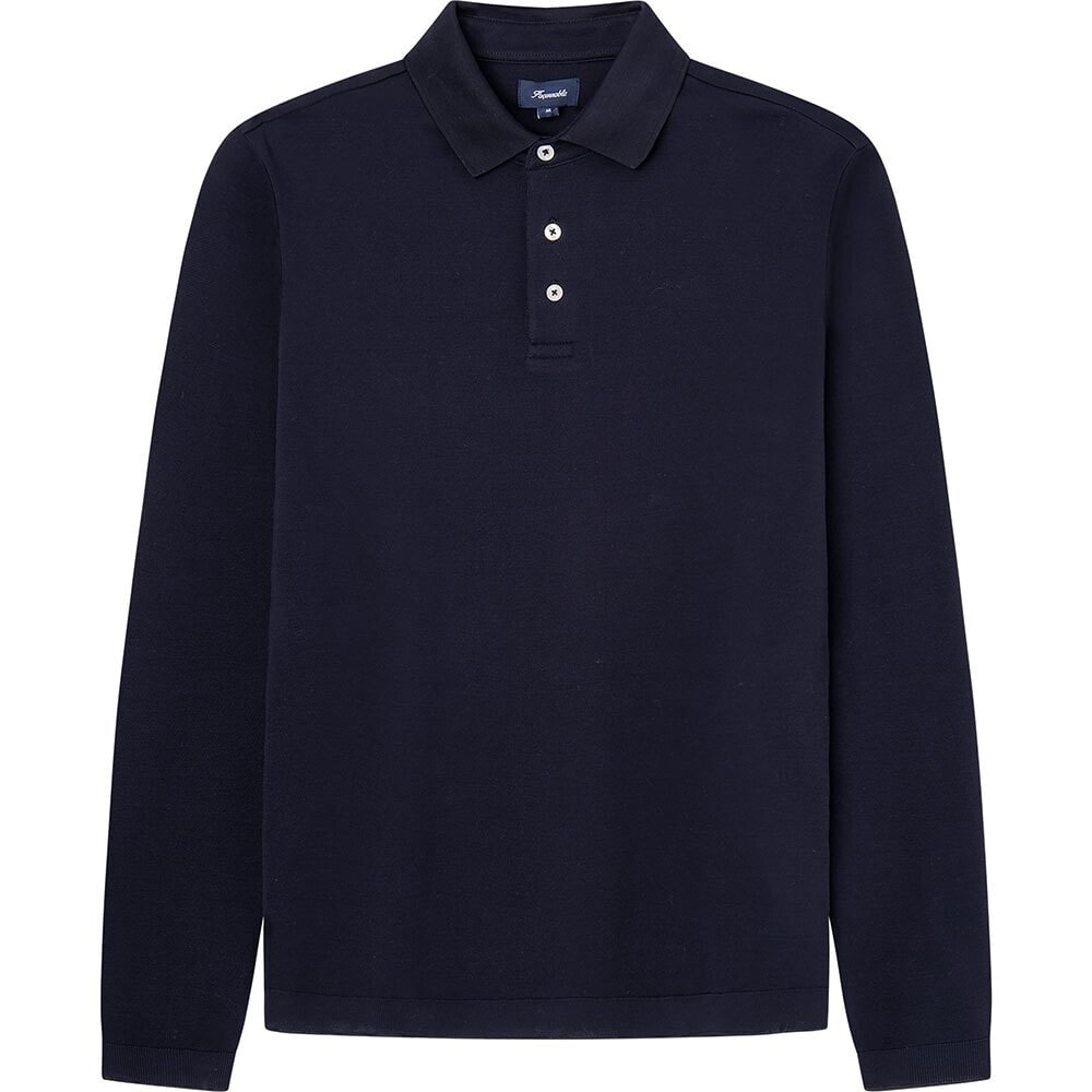 FAÇONNABLE Lux Pique Long Sleeve Polo