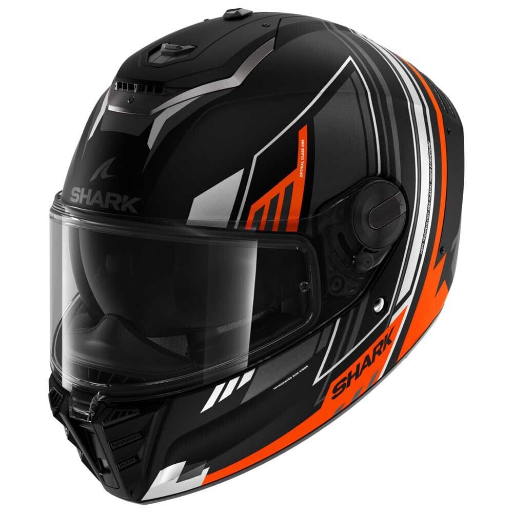 Matt Black / Orange / Chrome