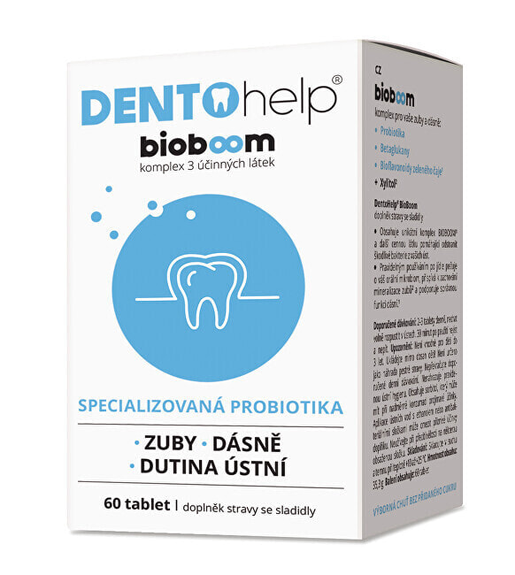 DentoHelp bioboom probiotics 60 tbl.