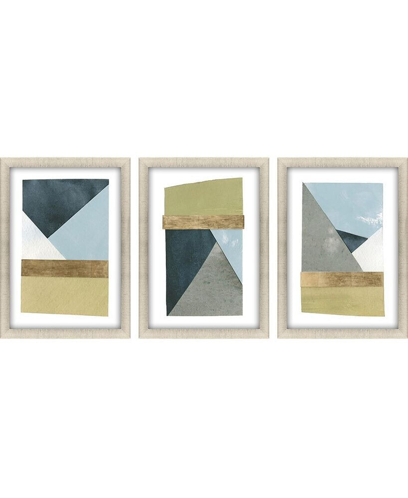 Paragon Picture Gallery mountain View Collage Framed Art, Set of 3