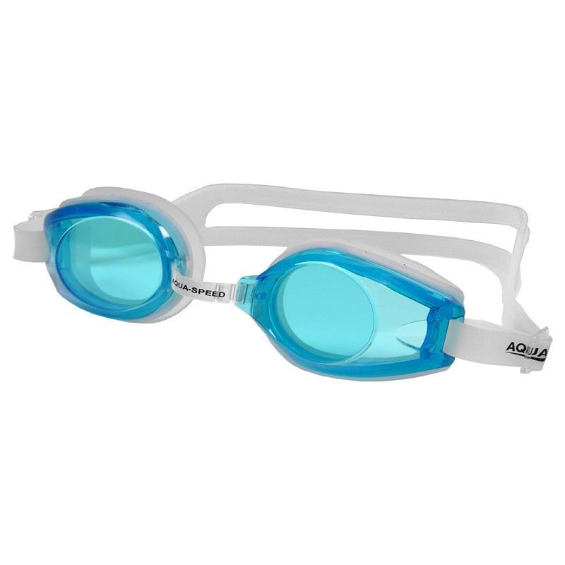 Очки для плавания Aqua-Speed Avanti белый / синий 29/007