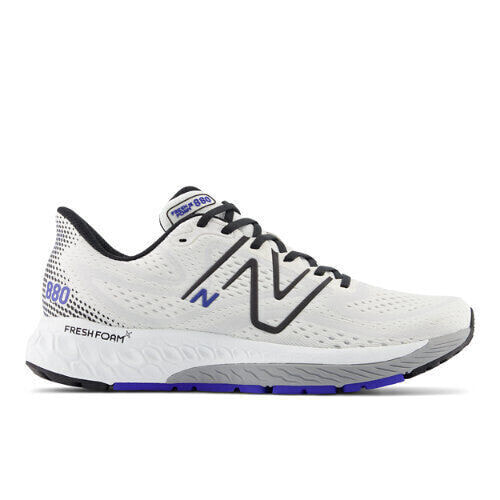 New Balance Men's Fresh Foam X 880v13 White/Black Size 10 D