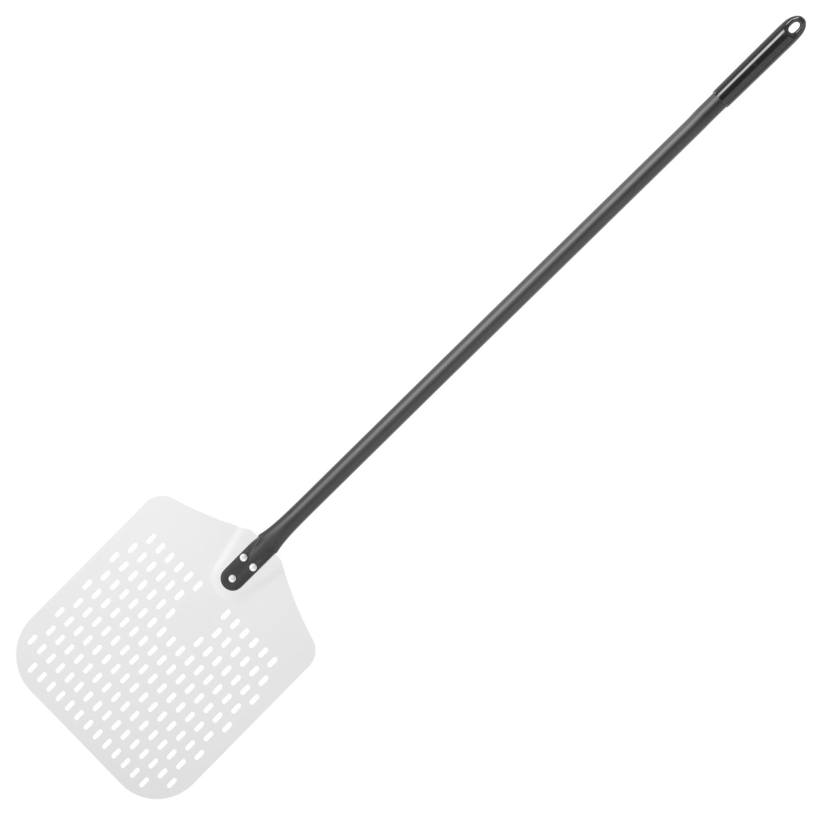 Shovel tray for removing pizza from the oven square aluminum perforated 305 x 1320 mm - Hendi 617137