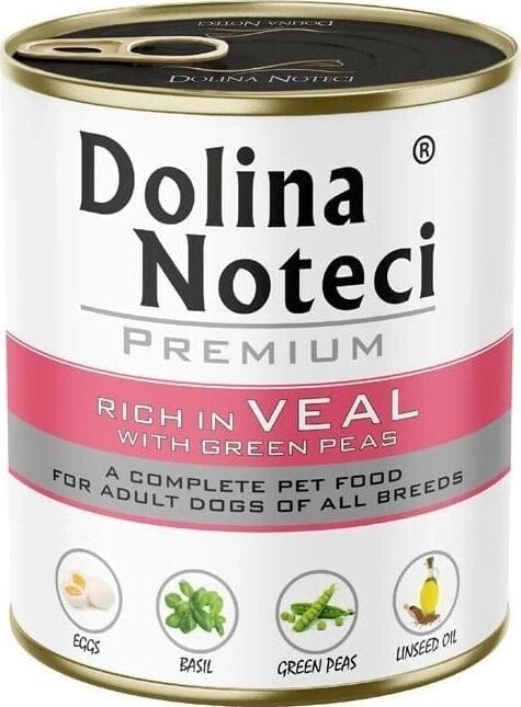 Dolina Noteci Dolina Noteci Karma Dla Psa Cielęcina Groszek 800g