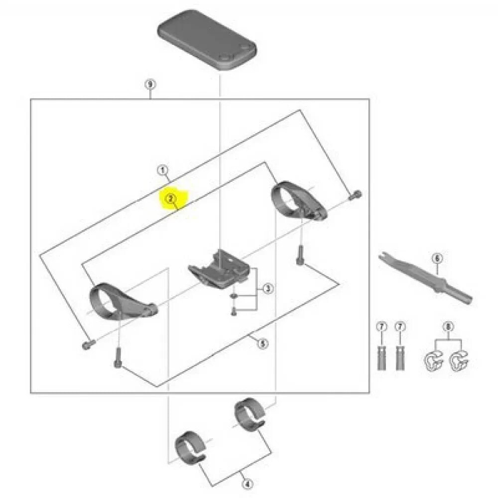 SHIMANO SC-E6100 Support