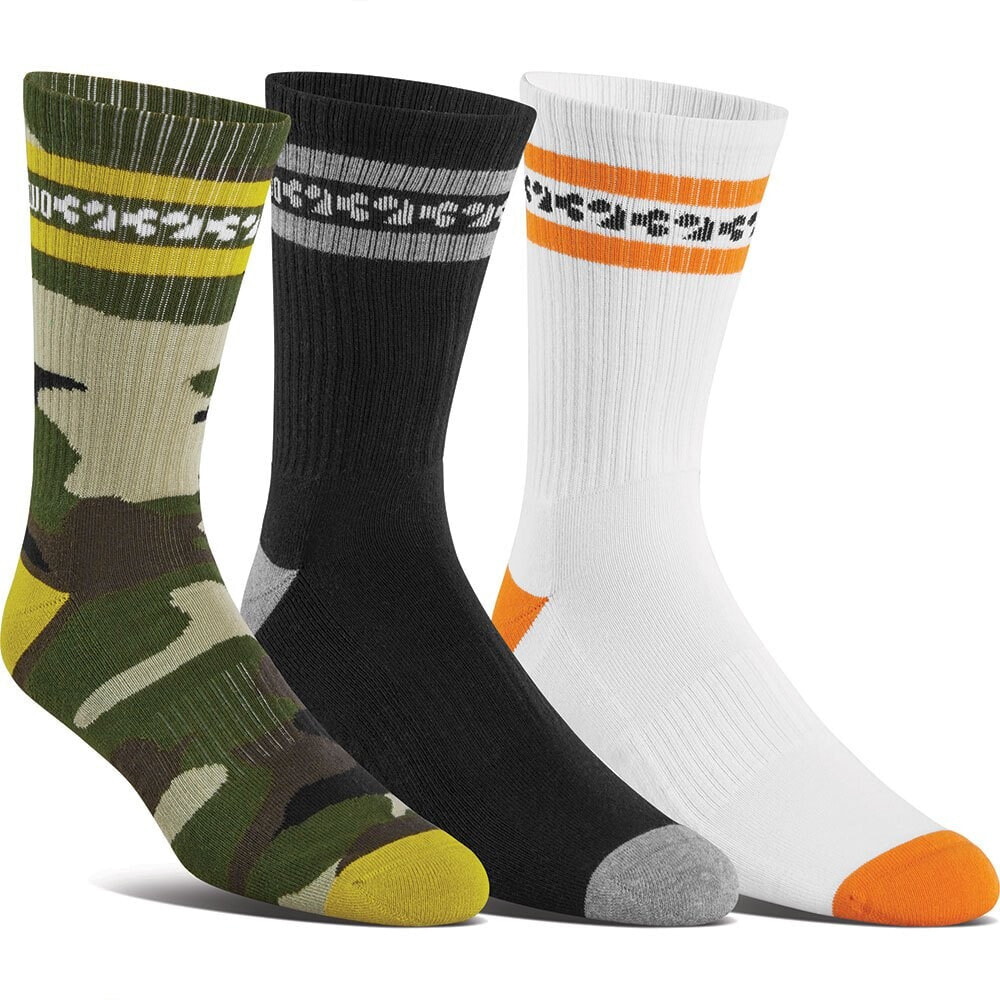 THIRTYTWO Rest Stop Cre3-Pack Socks