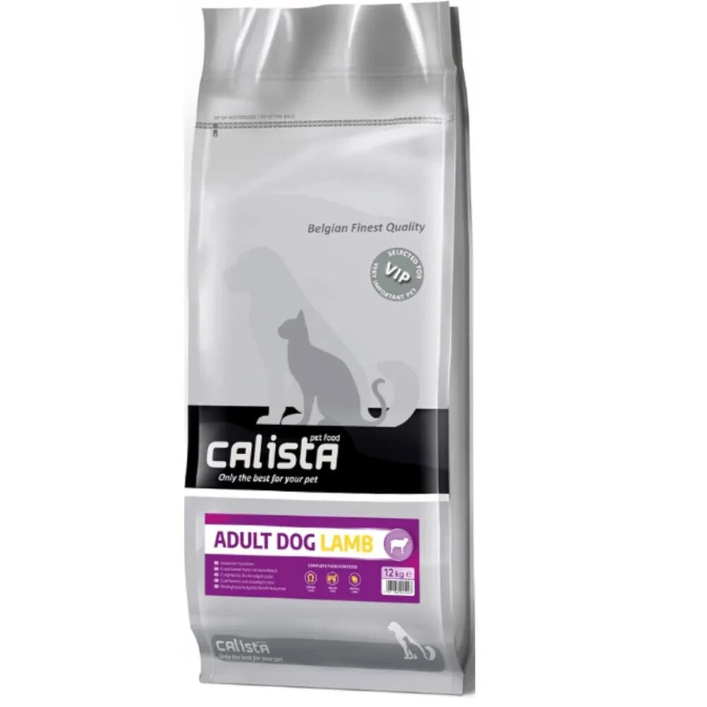 CALISTA Adult lamb dog food 12kg