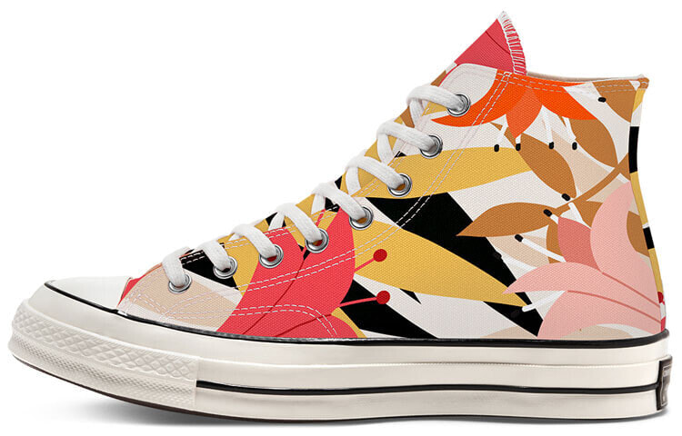 Converse Chuck Taylor All Star 70 Hi 舒适休闲 高帮 帆布鞋 女款 白粉橙 / Кеды Converse Chuck 1970s 568374C