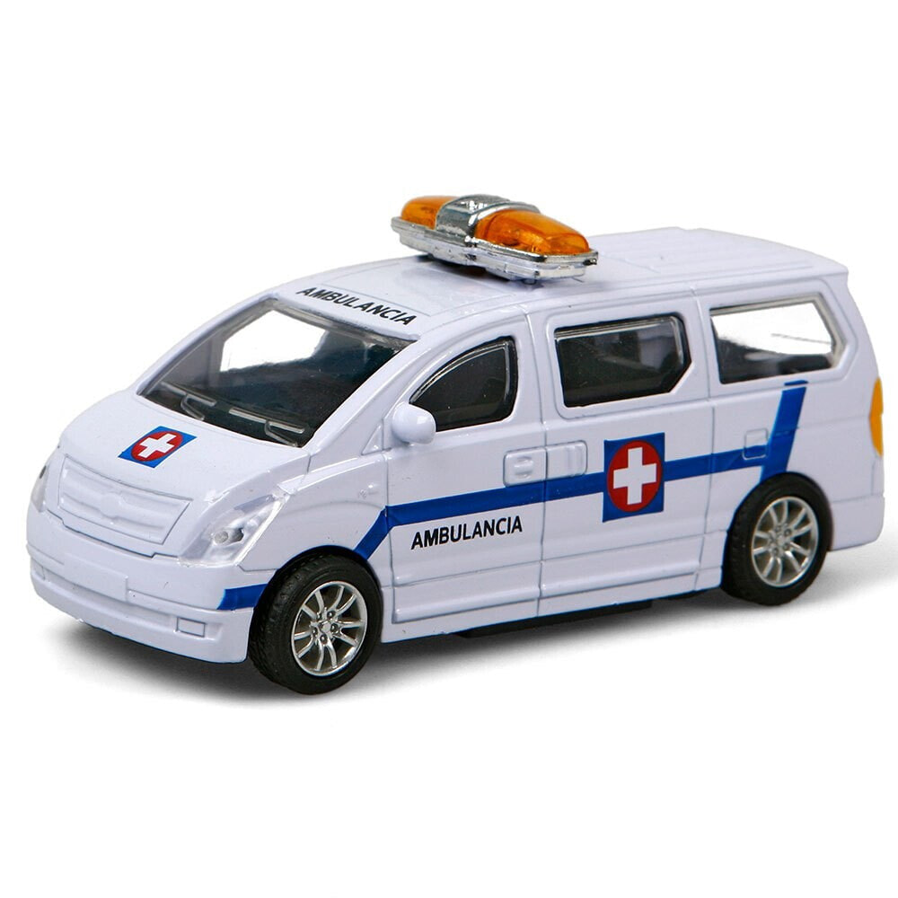 ATOSA 16X7X8.5 Cm Red Cross Ambulance