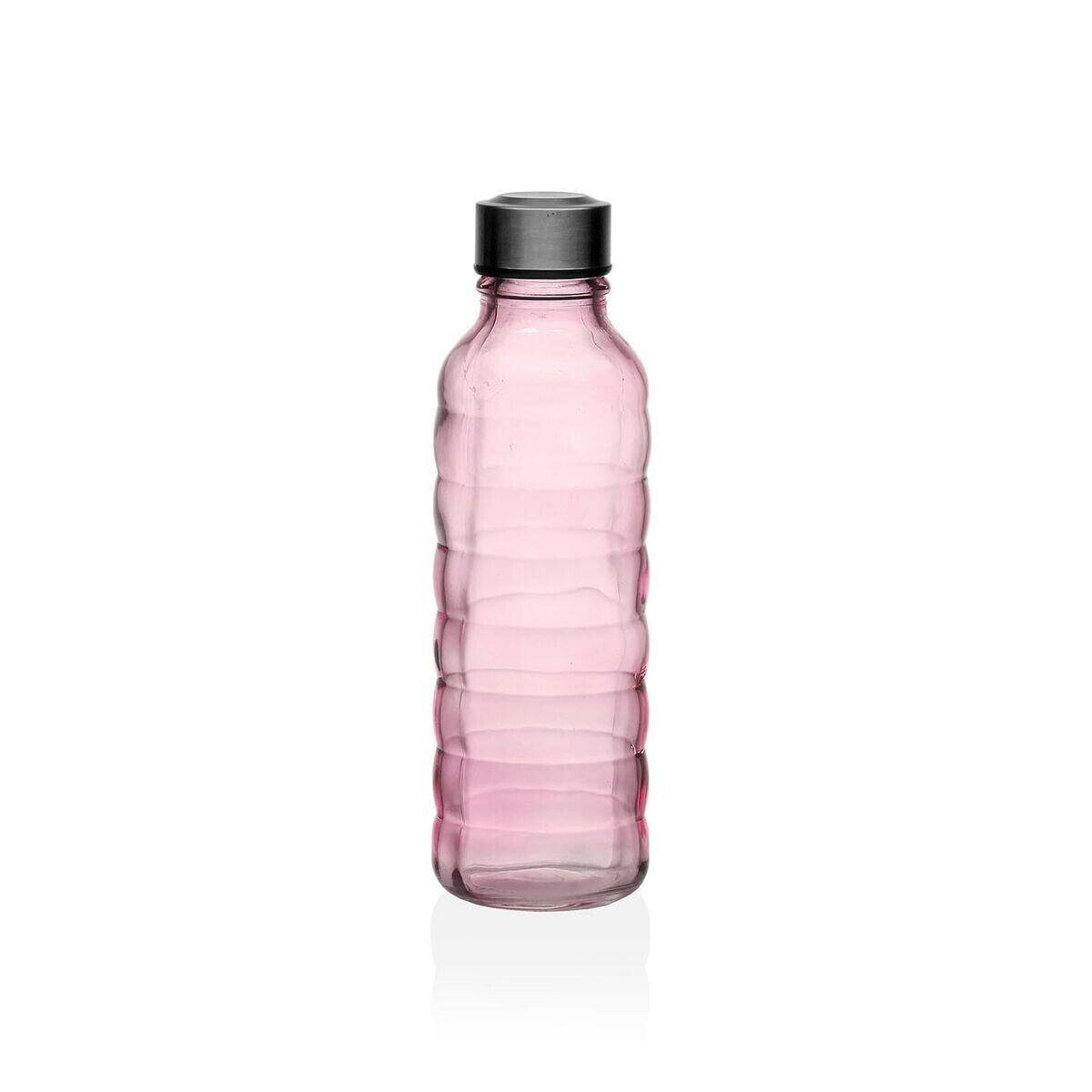 Bottle Versa 500 ml Pink Glass Aluminium 7 x 22,7 x 7 cm