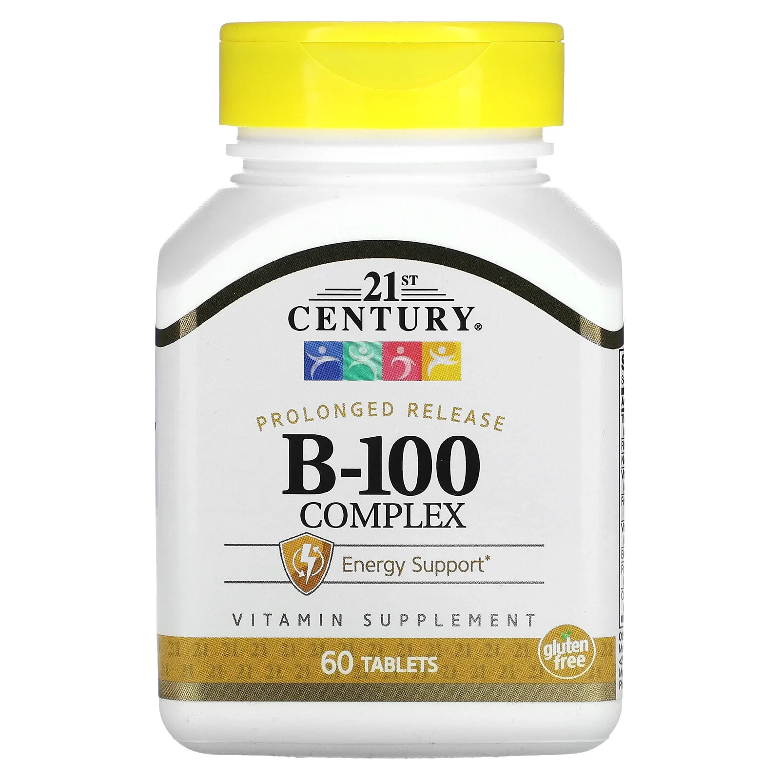 B-100 Complex, Prolonged Release, 60 Tablets