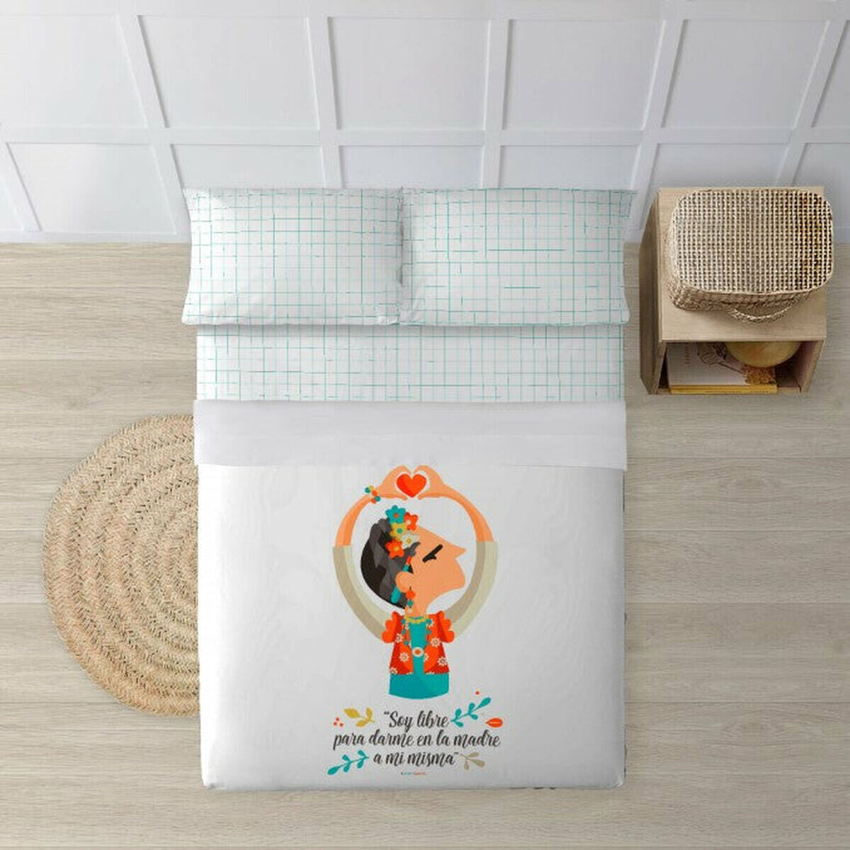 Bedding set Decolores Frida Multicolour 210 x 270 cm