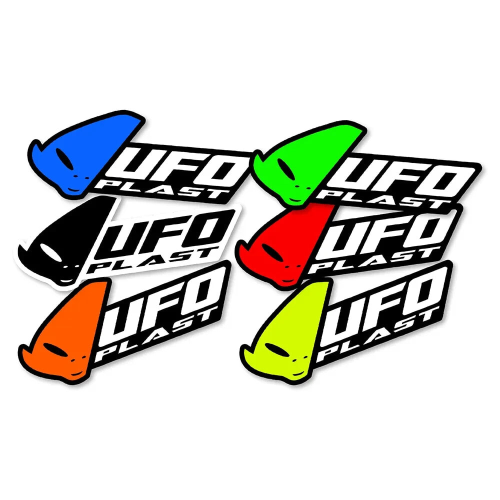 UFO Racing stickers 6 units