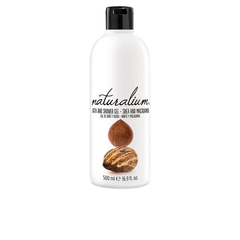 Naturalium Shea & Macadamia Bath & Shower Gel  Увлажняющий гель для душа с маслами Ши и макадамии 500 мл