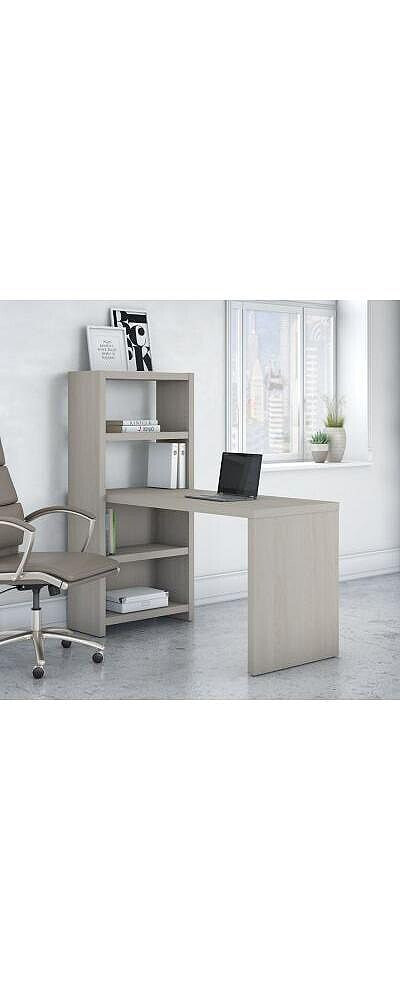 Kathy Ireland Office by Bush Furniture echo Bookcase Desk