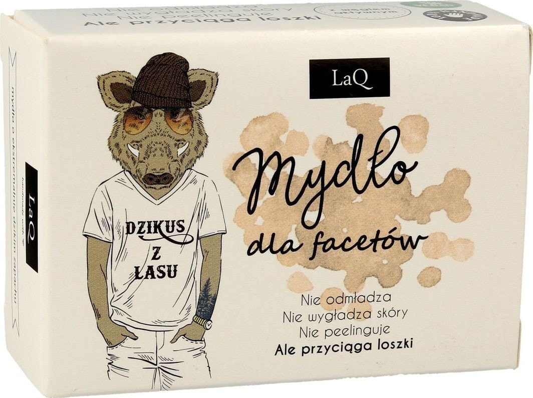 LaQ Mydo w kostce dla facetw Dzikus z Lasu -- Мужское мыло для рук --85 г