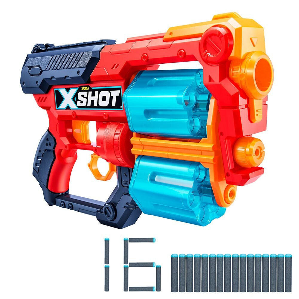 X-SHOT Dart Gun With Double Load And 16 Darts