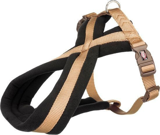Trixie Premium touring harness, caramel color. M – L: 50–80 cm / 25 mm
