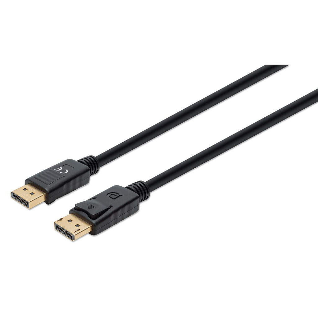 Manhattan 355568 DisplayPort кабель 1 m Черный