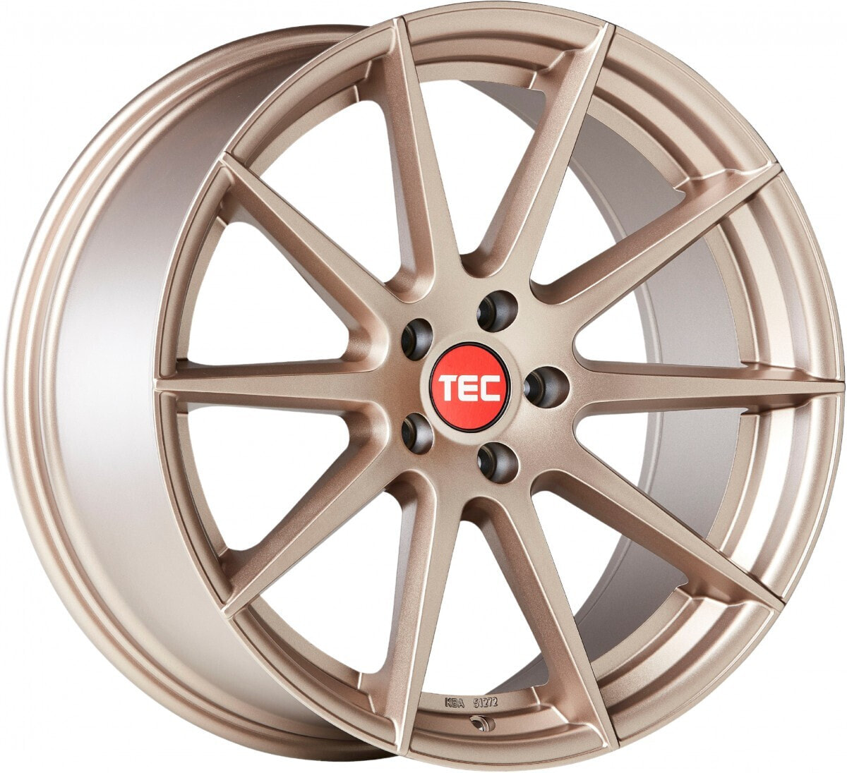 Колесный диск литой TEC Speedwheels GT7 light bronze 8.5x20 ET40 - LK5/114.3 ML72.5
