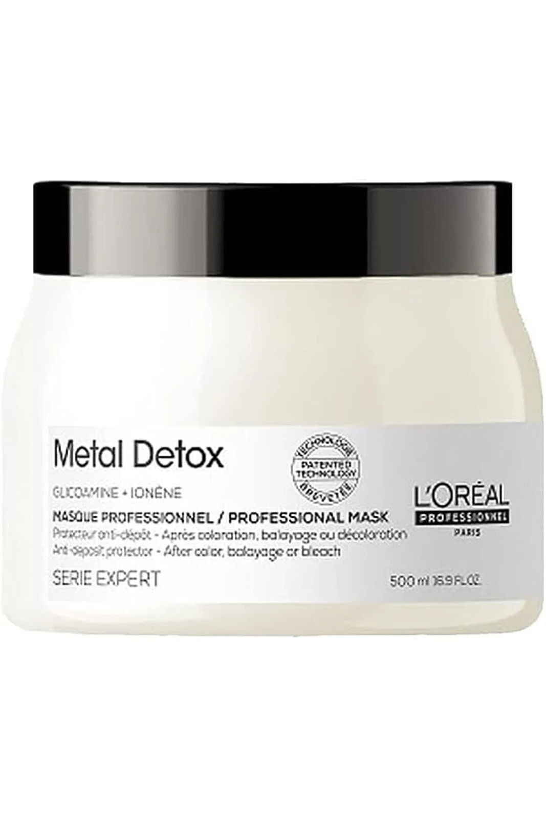 Loreal Pro Metal Detox -Açıcı İle İşlem Görmüş Saçlar İçin Koruyucu Maske 500ml 16.9 fl oz CYT976464