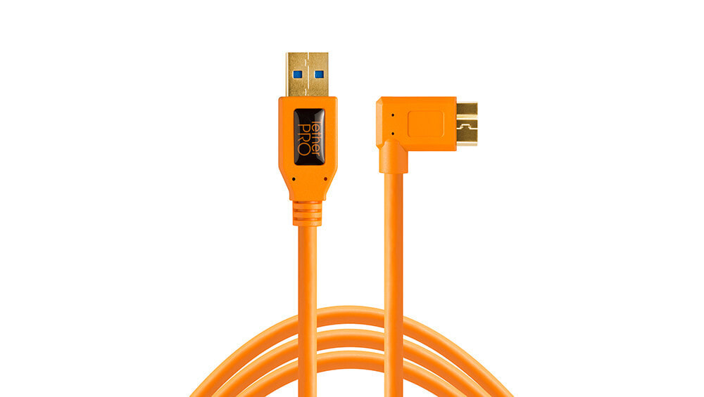 Tether Tools CU61RT15-ORG USB кабель 4,6 m 3.2 Gen 1 (3.1 Gen 1) USB A Micro-USB B Оранжевый